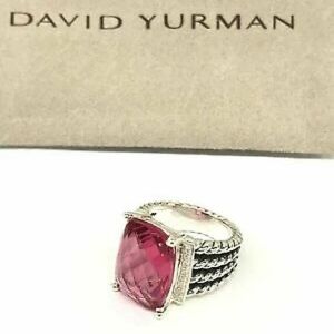 David Yurman Jewelry - David Yurman Pink Tourmaline 16x12mm Wheaton Ring David Yurman Jewelry - David Yurman Pink Tourmaline 16x12mm Wheaton Ring